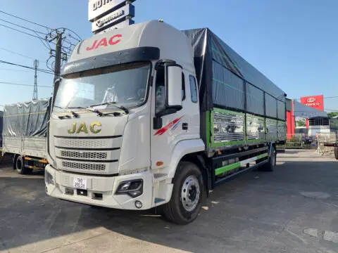 Xe Jac Dawos Thùng Mui Bạt Bửng Nâng Dấu