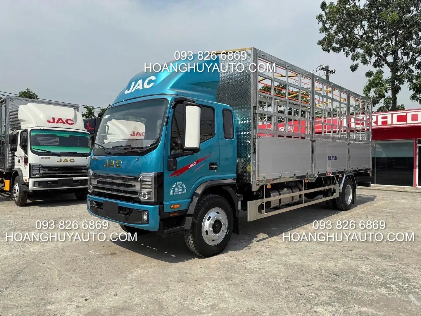 Gương chiếu hậu JAC Dawos gắn l&ecirc;n xe JAC N900